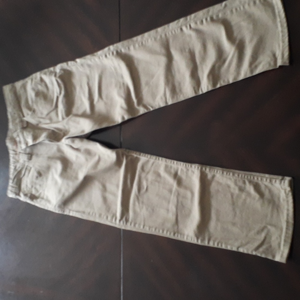 Tan boys Wrangler jeans